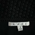 CAbi Womens Size Small Black Jackie O Cropped Cardigan Sweater Wool Blend Photo 5