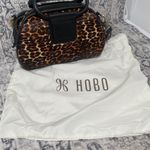 HOBO Sheila Genuine Calf Hair & Leather Leopard Satchel New with Tags Black Photo 9