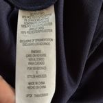 My Michelle  Navy Gown Sz 5 High Rhinestone Neck Mesh Tummy High Split Wedding Photo 8