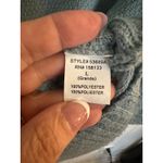 Staccato Women's Light Blue Textured Cowl Neck Sweater Size L Photo 5