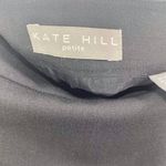 Kate Hill 90s Vintage Black A-Line Wool Mini Skirt Photo 2