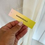 Summersalt  The Ribbed Long Sleeve Tee White Photo 4