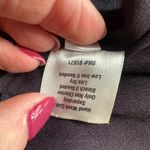 Norm Thompson Women Sheer Plaid Long Sleeve Mesh Dress Purple Size S Photo 4