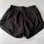 Lululemon Black Hotty Hot Shorts 4" Photo 0