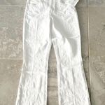 L'Agence New Kendra High-Rise Crop Flare Jeans White, Size 28 New w/Tag $275 Photo 5