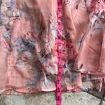 Lulus What a Beauty Peach Pink Floral Print Tie Photo 14