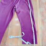 Under Armour  Plum Capri Leggings with Neon Orange Waistband Size XXL Photo 6