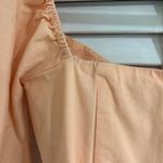 Oh Polly Orange Long Puff Sleeve Corset Top Photo 4