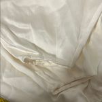 Banana Republic Shirt Women Size XS White Satin Taffeta Quiet Luxury Evening Photo 6