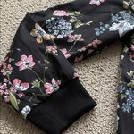 Hippie Rose  Floral Bomber Jacket - Black and Multicolor Photo 7