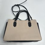 Kate Spade Reese Laurel Way Cream Black Handbag with Shoulder Strap Photo 4
