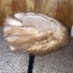 Tan Furry Sandy Braeborn Paris NY Roller Hat 20.5” Photo 2