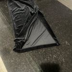 R & M Richards  Vintage Velvet black pull on elastic waist Pants grunge whimsygoth Photo 5