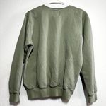 For Days Sweatshirt For Better Days Double Collar Embroidered Pullover Green XS Photo 4