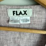Flax  linen button down top Photo 3