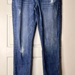 LC Lauren Conrad Low rise Skinny Distressed Medium Wash Jeans sz 4 Photo 0