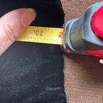 No Tag Vintage Black Velvet Bolero Button Open Modern Evening Jacket Sz 9 Photo 9