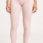 Aerie  Size Medium 7/8 High-Rise Light Pink Activewear Leggings Photo 0