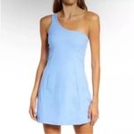 Outdoor Voices One Shoulder Active Athletic Mini Dress Blue Size Medium Photo 1