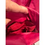 Vintage Rare Leather Fuchsia Pink High Rise Pleated Straight Leg Pants XS Photo 10