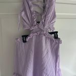Hello Molly Lilac Cutout Dress Photo 4