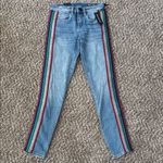 BLANK NYC  Jeans with Colorful Stripes Photo 0