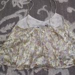 ZARA  gold foiled Cami Top Photo 4