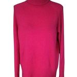 Alysi Size M Sweater Wool Cashmere Roll Neck Turtleneck Pink Jumper Size M Photo 0