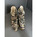 NWOT‎ Boden Women's Snake Print Leather Ankle Boots Western Style Size 38 US 7 Photo 4
