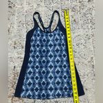 Patagonia  razor back tank top with Bra size Small blue organic cotton Photo 2