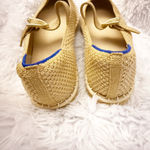 Rothy's | The Espadrille Mary Jane Top Ankle Strap Metallic Golden Sun | 10.5 Photo 4