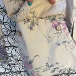 Coldwater Creek Victorian Floral Garden Party Linen Cottagecore Barn Coat LRG Photo 4