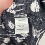 Sonoma  Black‎ Floral Dandelion Tank Black Small Photo 2