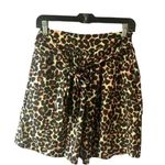 Who What Wear  women's dirndl leopard print circle XS skirt Photo 0