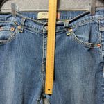 Levis Bootcut Jeans Denim Blue Wash Classic Style Women's Size 12 Short Photo 3