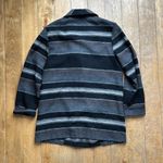 Arizona Jeans y2k  Co. Wool Striped Black and Gray Cardigan Medium Photo 5