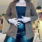 Old Navy Brown and black blazer Photo 3