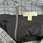 Michael Kors  Black and White Knee-Length Pencil Skirt Photo 6