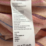 Anthropologie Maeve Lida Linen Cotton Popover Top Blouse in Pink Stripes, Small Photo 14