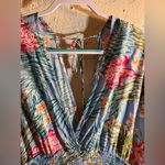 Blue Island Plus Plunge Neck Dolman Sleeve Mini Sundress/Swim Coverup summer Photo 1