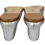 Patricia Green Silver Ballet Shoes Size 40 Photo 6