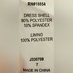 Dear Moon  Satin Light Pink Mini Dress Juniors Sz 7 Photo 12