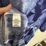 YA Los Angeles  Maxi Dress Long Blue Tie Dye Spaghetti Strap Womens Small NWT Photo 5