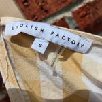 English Factory  Ruffle Sleeve Blouse in Stripes S Photo 5