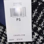 CHAPS  super nice black gray and white blend with a unique blend of design!! Nwot Photo 6