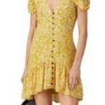 WISH Rent the Runway Golden Bloom dress sz L $191 Yellow Size L Photo 2