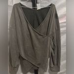 POL  Charcoal Knit Top Photo 4