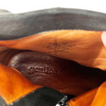 Gentle Souls Black Leather Barn Voyage Wedge Boots Sz 6 Photo 4