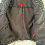 Saks 5th Avenue Saks Fifth Avenue Red Label Open Front Black Tweed Wool Blend‎ Blazer Lace Small Photo 4