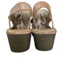 Fly London  Ylfa Gold Metallic Leather Lace Up Wedge Shoes size 35 US 5 Photo 6